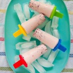 Keto Cherry CHeesecake Popsicles