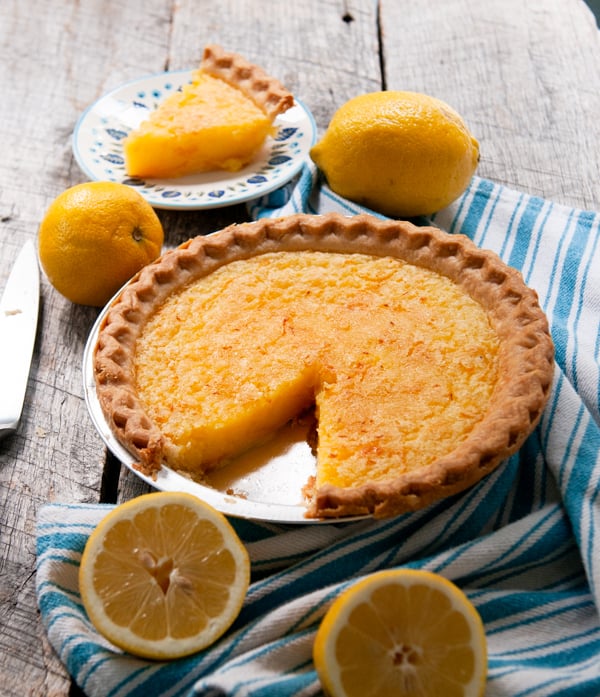 Old Fashioned Lemon Chess Pie