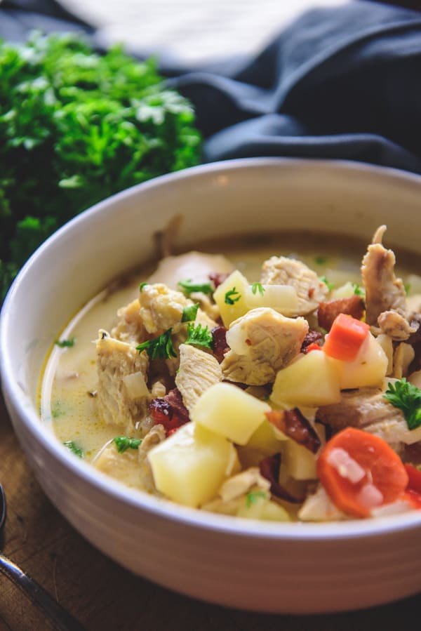 Creamy Chicken & Potato Chowder