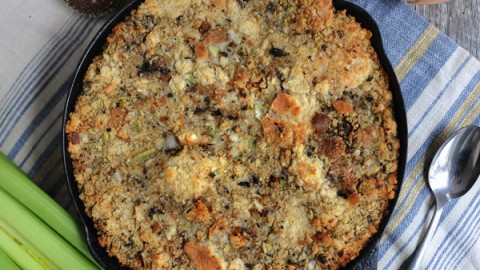 Old Fashioned Southern Cornbread Dressing Recipe