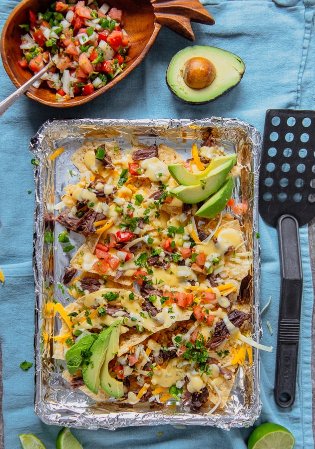 Shredded Beef Nachos