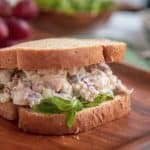 Easy Chicken Salad with Grapes