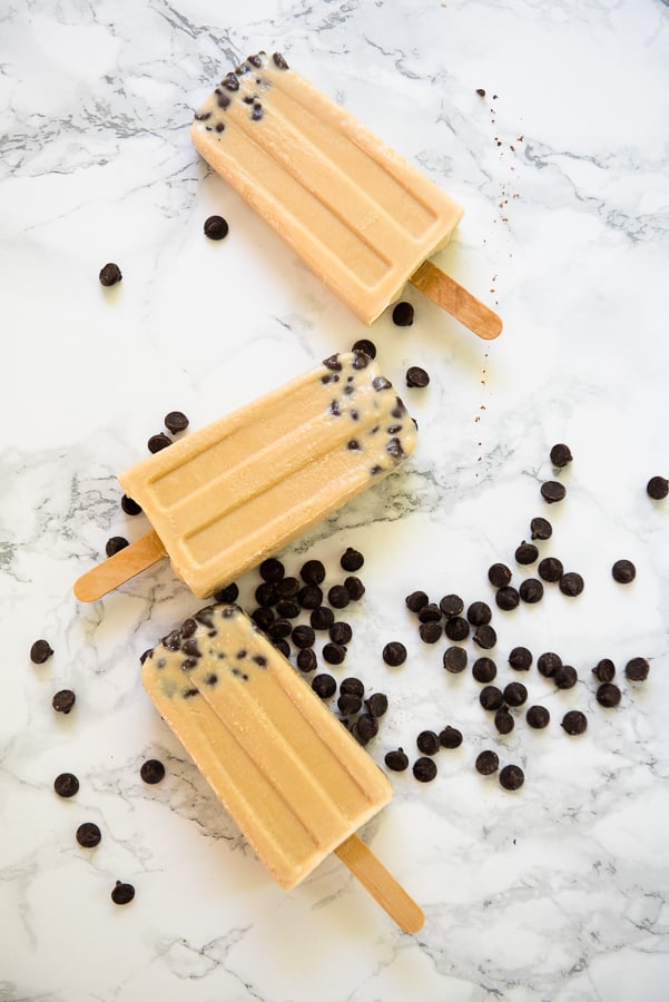 Keto Chocolate Chip Popsicles