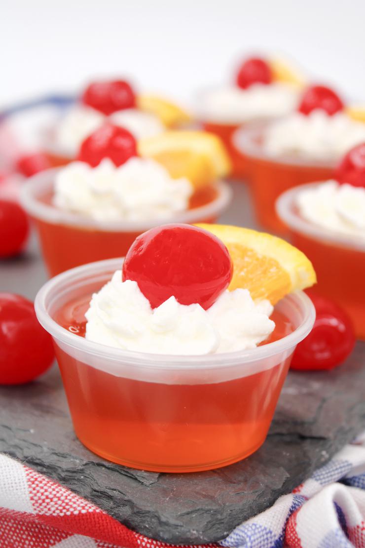 Sex On The Beach Jello Shots - Best Vodka Shots Recipe