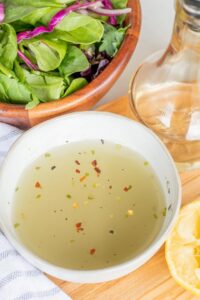 Homemade Italian Dressing - Olive Oil Salad Dressing Recipe